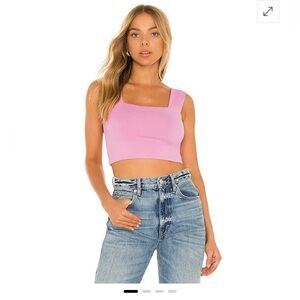 Susana Monaco Wide Strap Crop Top